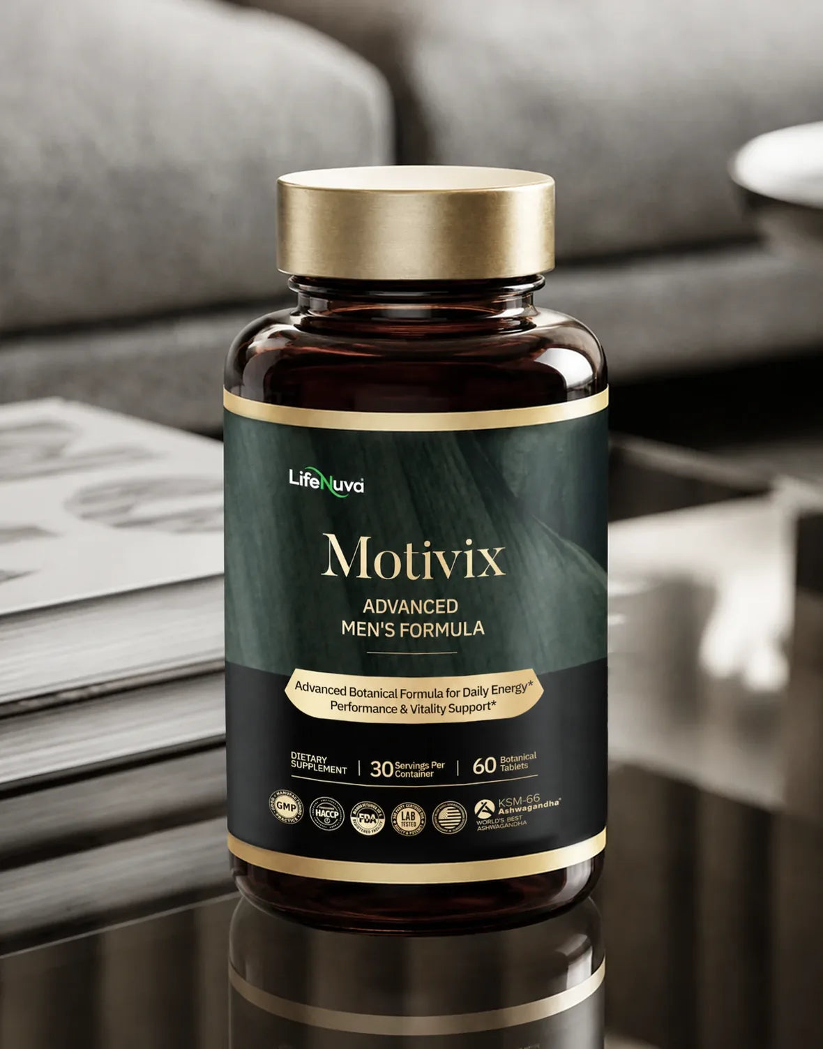Motivix bottle lifestyle shot